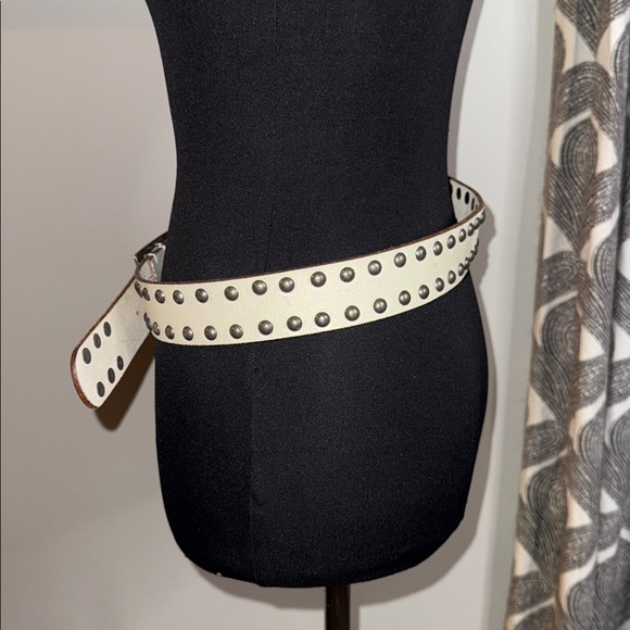 Free People Studded Leather Belt - Picture 3 of 5